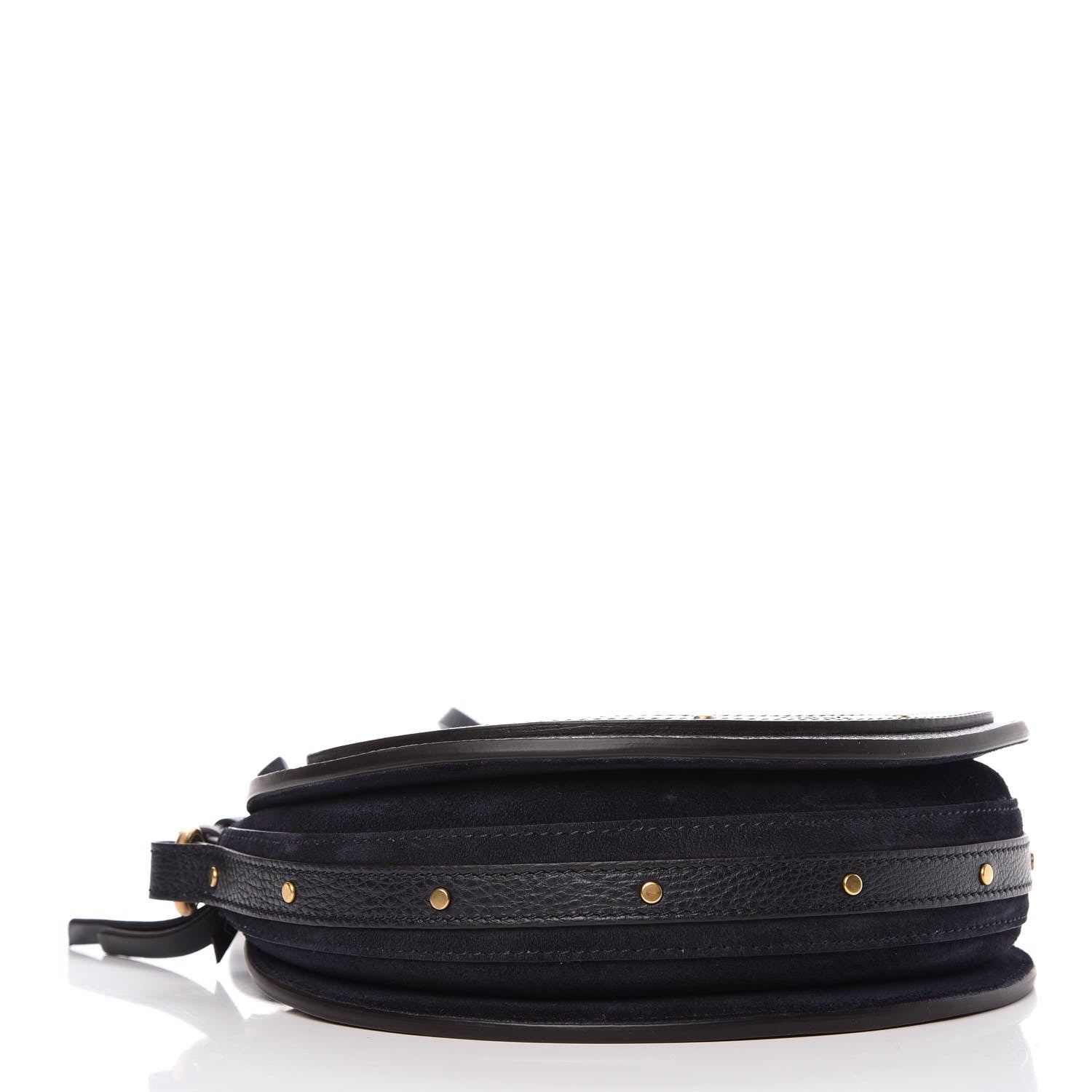 Chloe Calfskin Suede Small Pixie Bag Full Blue 5 of 7