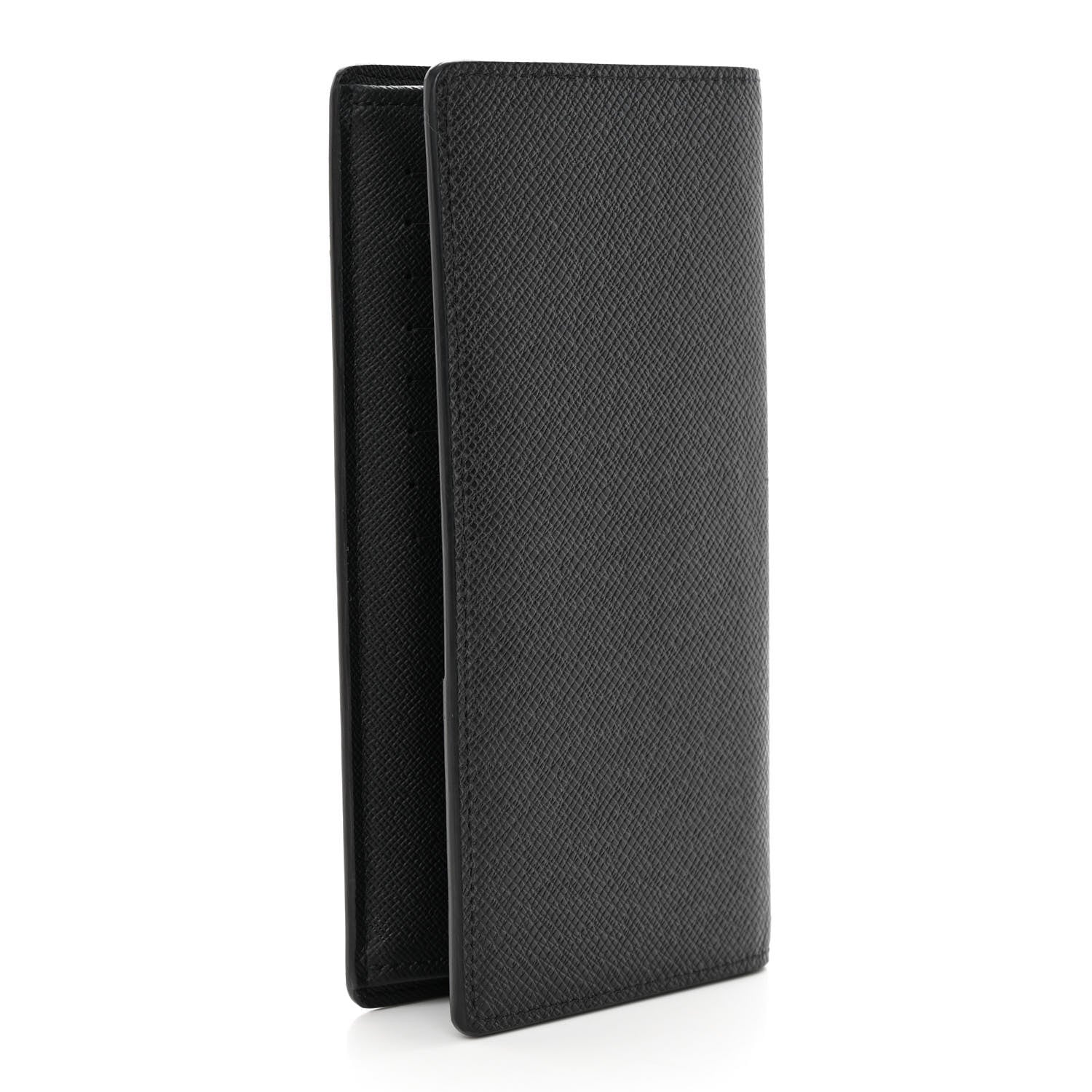 Louis Vuitton LOUIS VUITTON Taiga Brazza Wallet Ardoise 3 of 7
