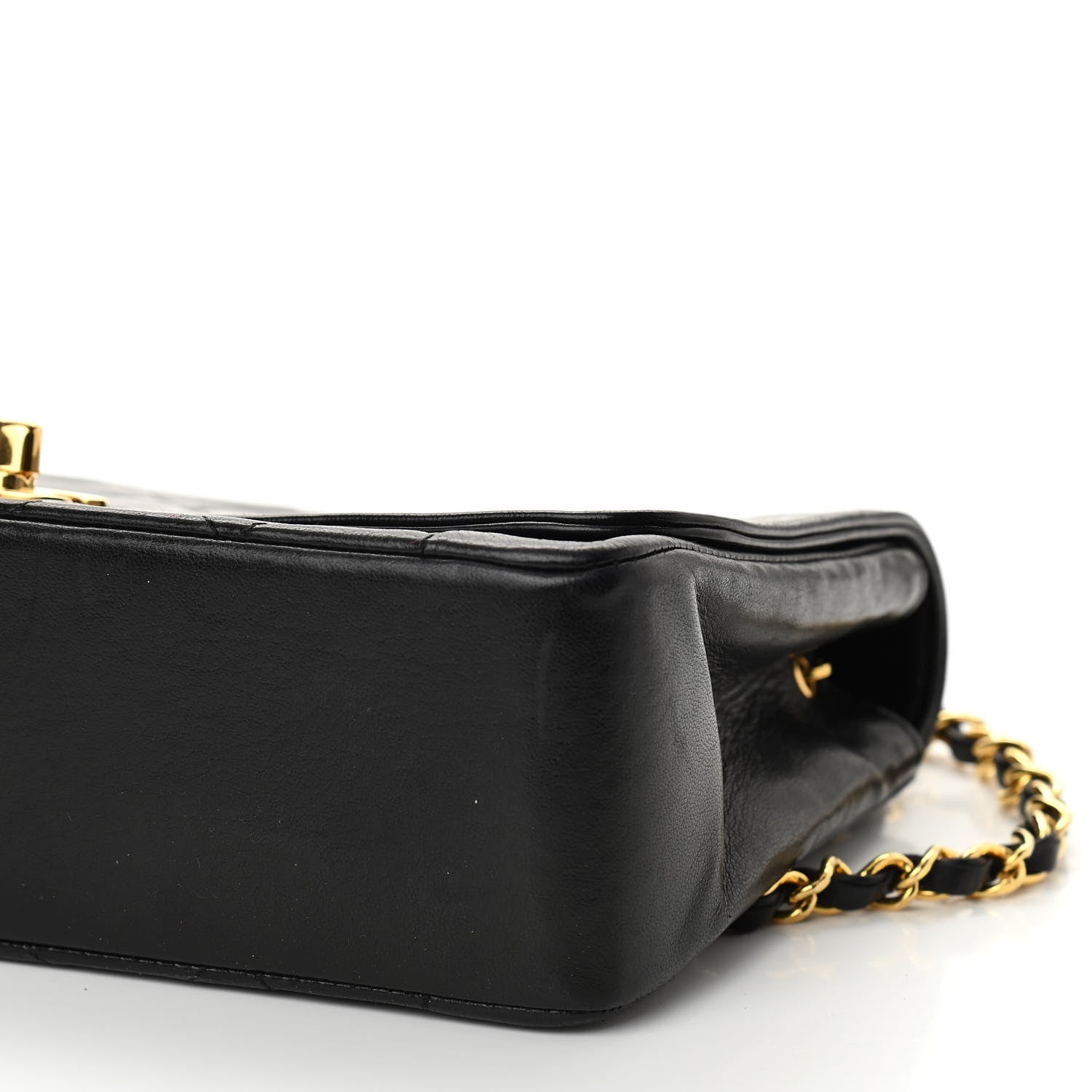 Chanel Lambskin Quilted Medium Single Flap Black 11 of 11