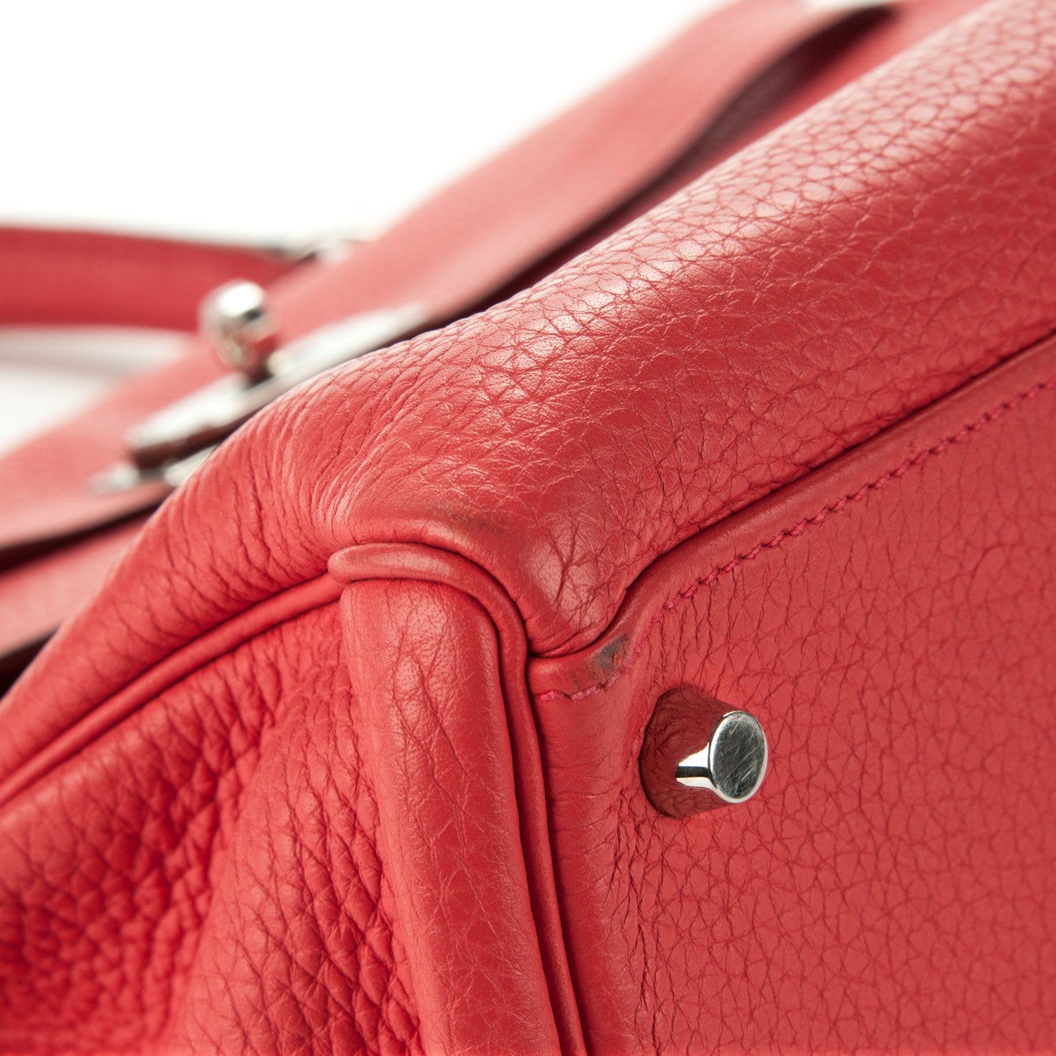 Hermes Taurillon Clemence Kelly Retourne 35 Rose Jaipur 27 of 31