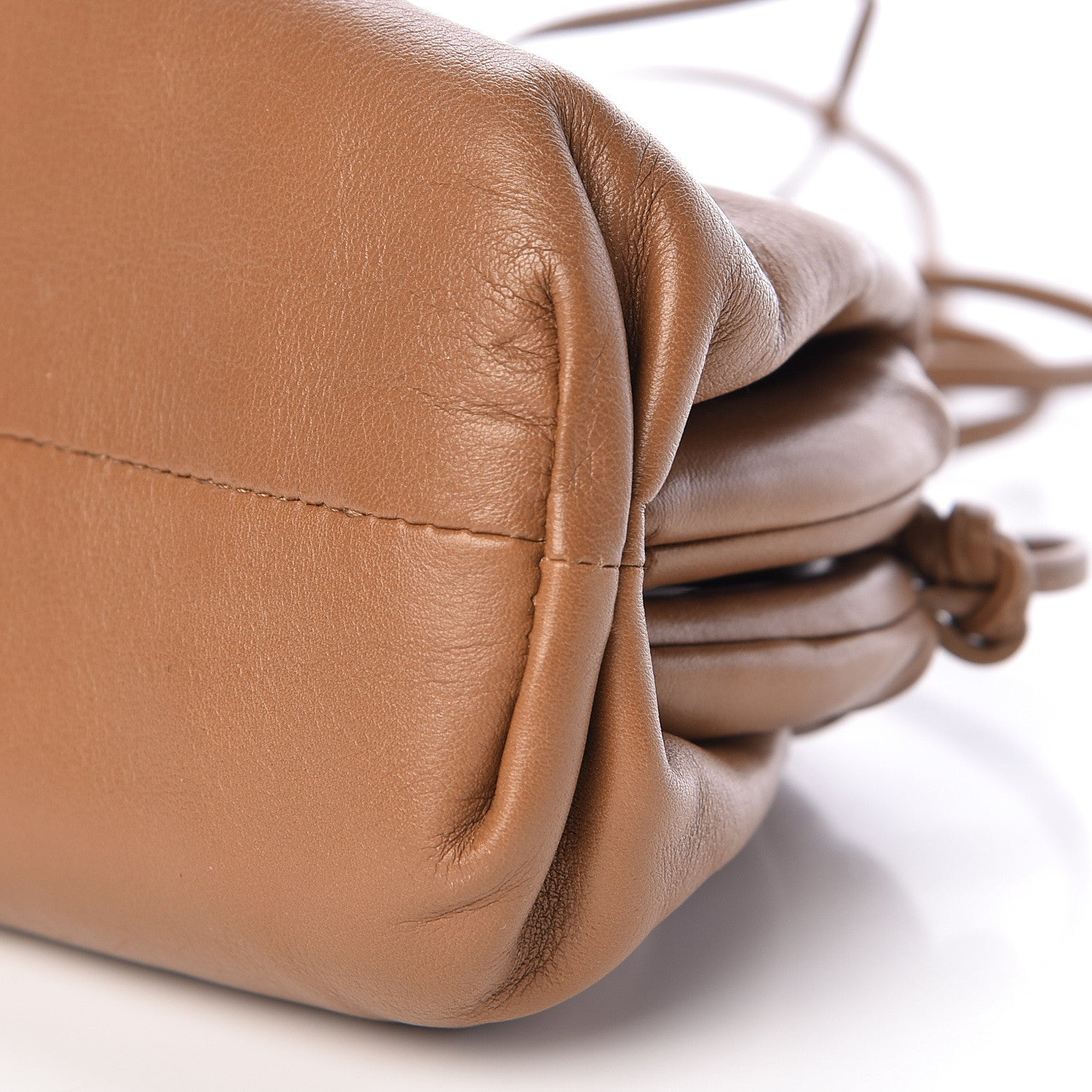 Bottega Veneta Butter Calfskin The Mini Pouch Camel 11 of 14