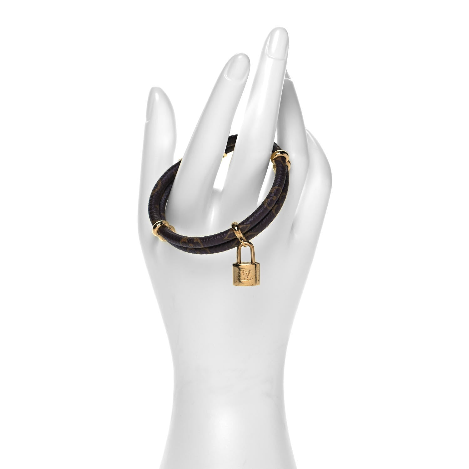 Louis Vuitton Monogram Keep It Twice Bracelet 17 2 of 4