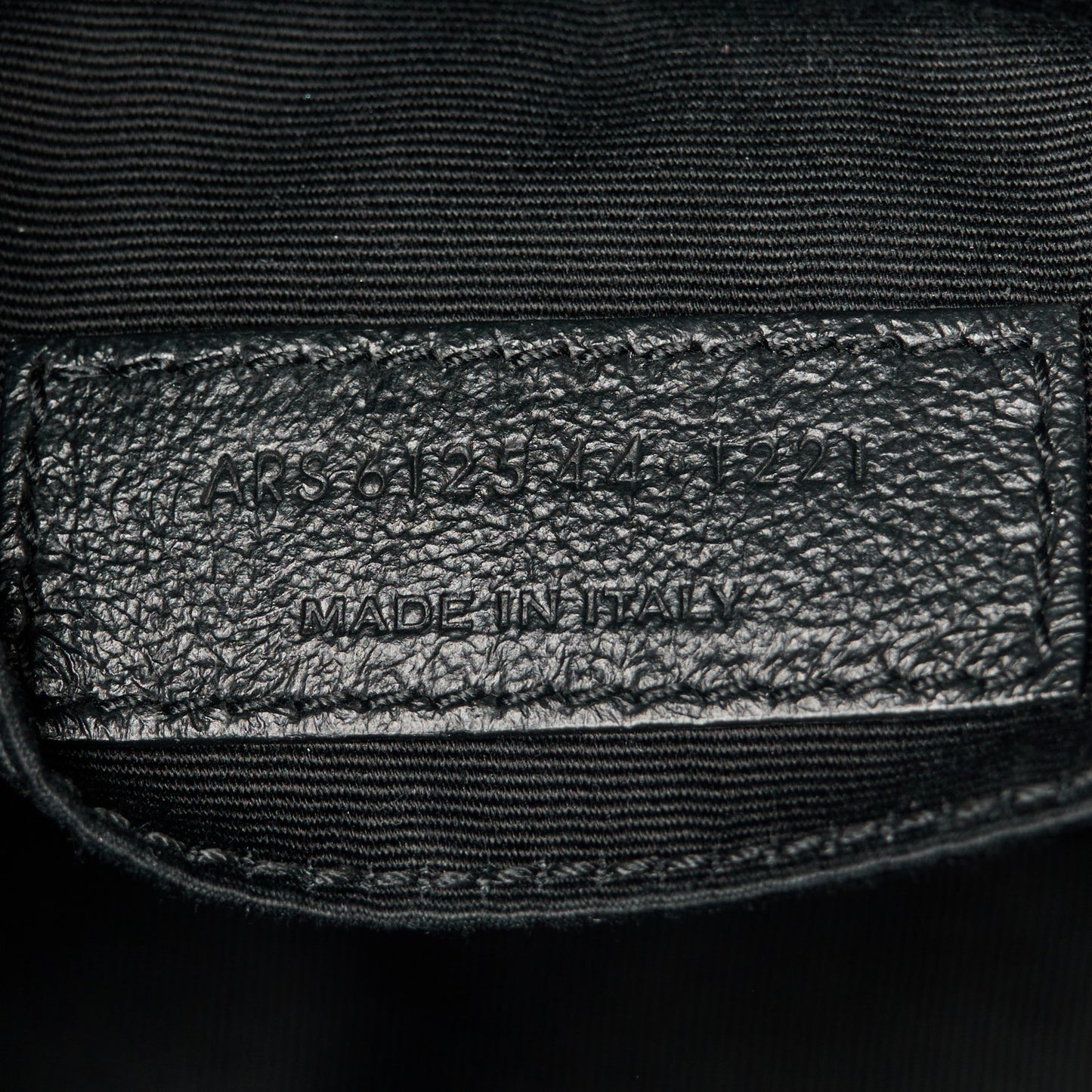 Calfskin Matelasse Monogram Lou Camera Bag Black
