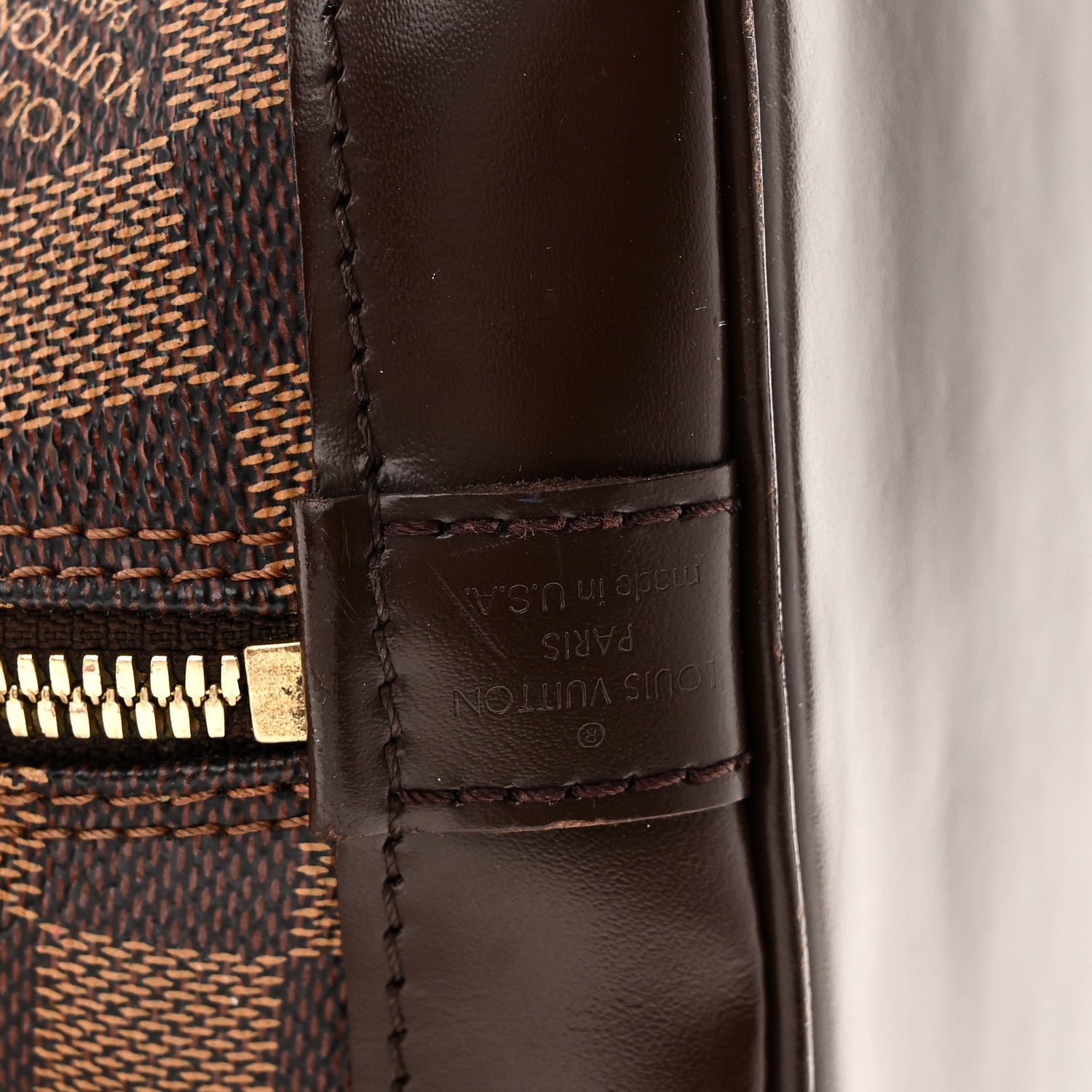 Louis Vuitton Damier Ebene Alma PM 6 of 9