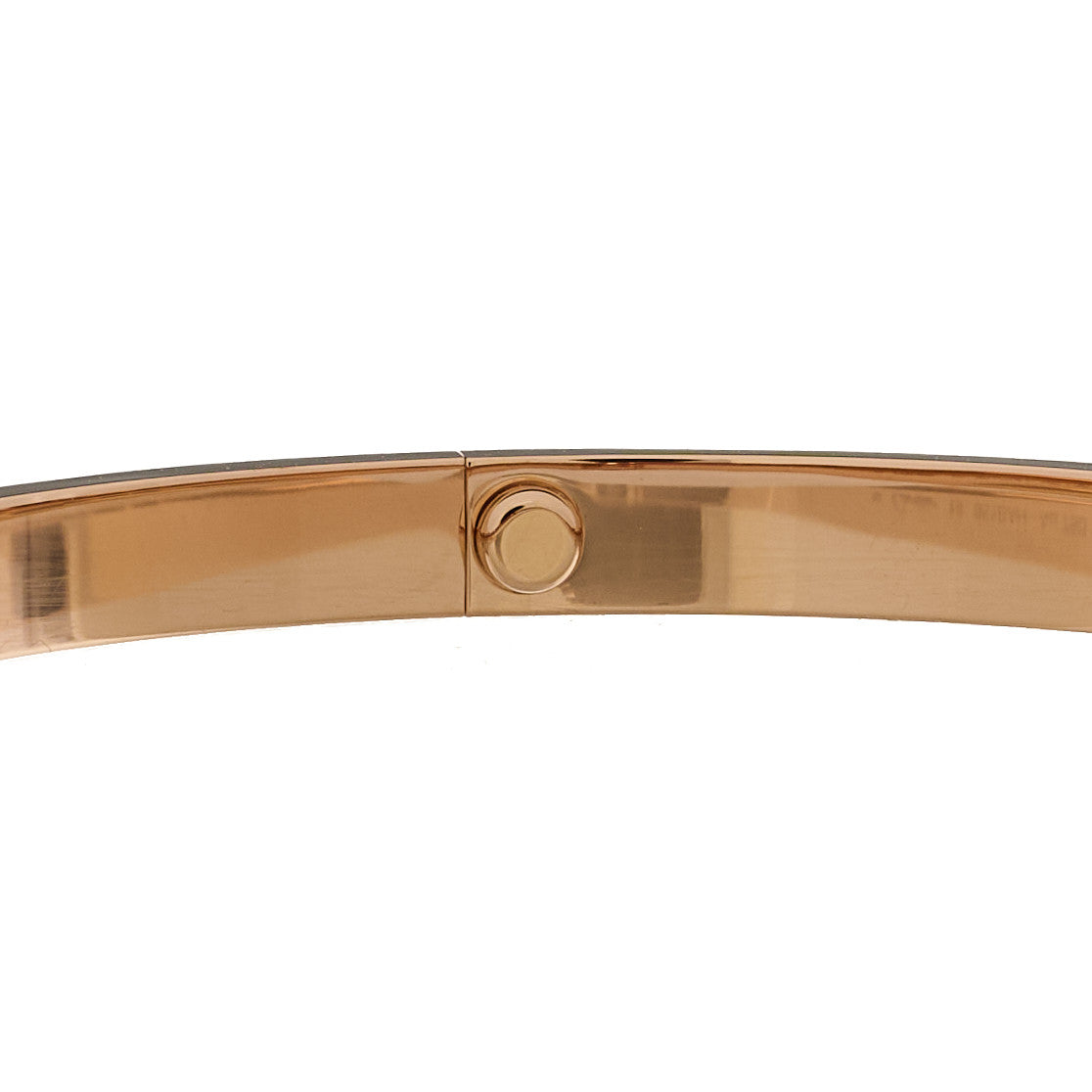 18K Pink Gold Medium LOVE Bracelet 19