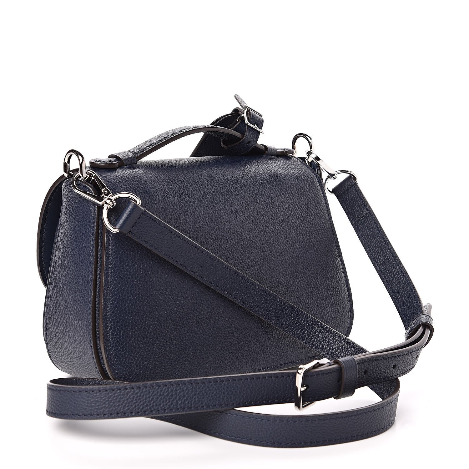 Louis Vuitton Grained Calfskin Vivienne NM Blue Marine 3 of 9