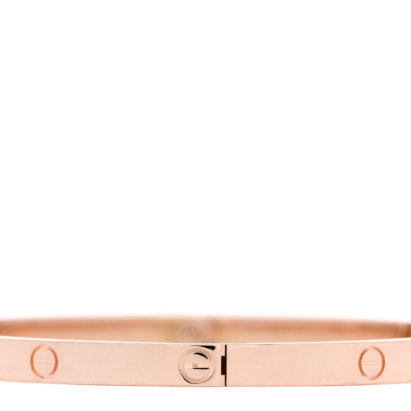 18K Pink Gold Small LOVE Bracelet 17