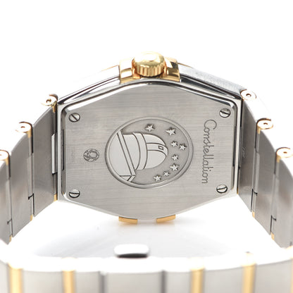 Omega Stainless Steel 18K Yellow Gold 35mm Constellation Quartz Watch 123.20.35.60.02.002 4 of 7
