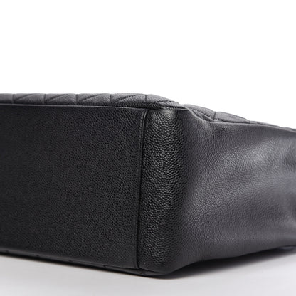 Chanel Caviar Quilted Grand Shopping Tote GST Black 7 of 10