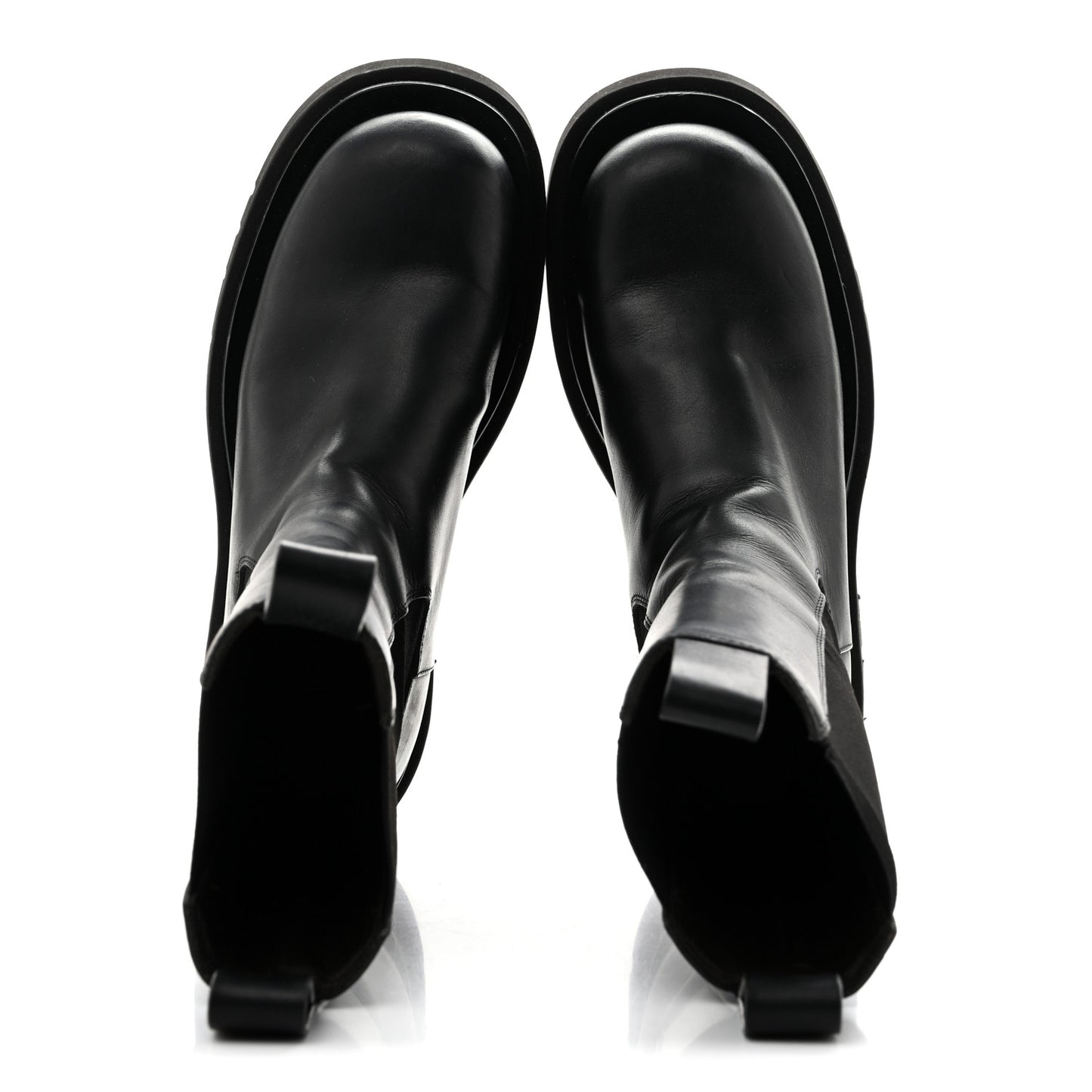 Calfskin The Lug Chelsea 55mm Boots 37.5 Black