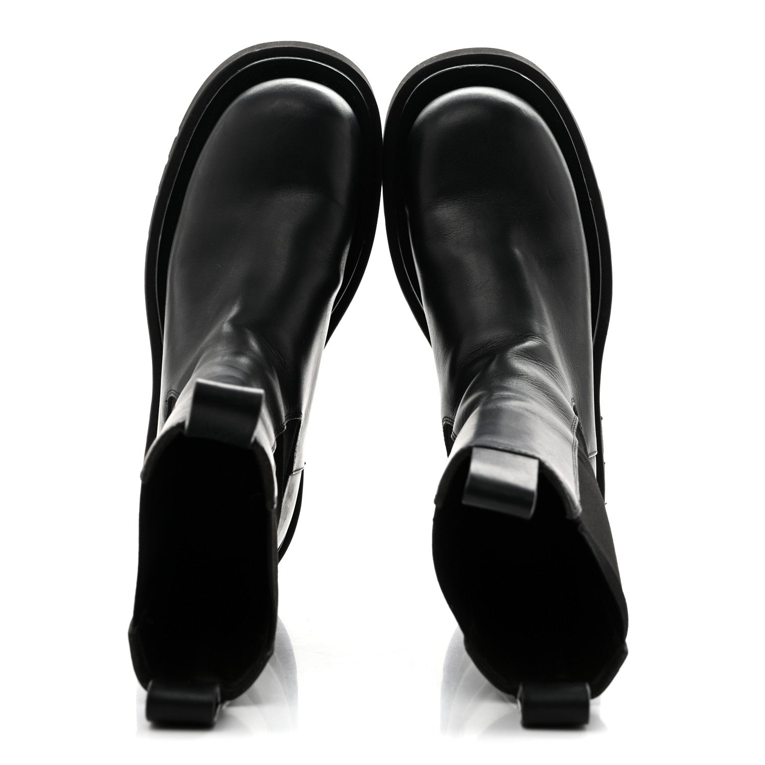 Bottega Veneta Calfskin The Lug Chelsea 55mm Boots 37.5 Black 2 of 11