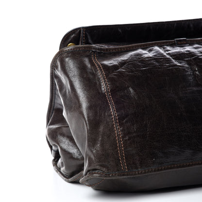 Chloe Calfskin Large Bay Tote Brown 5 of 14