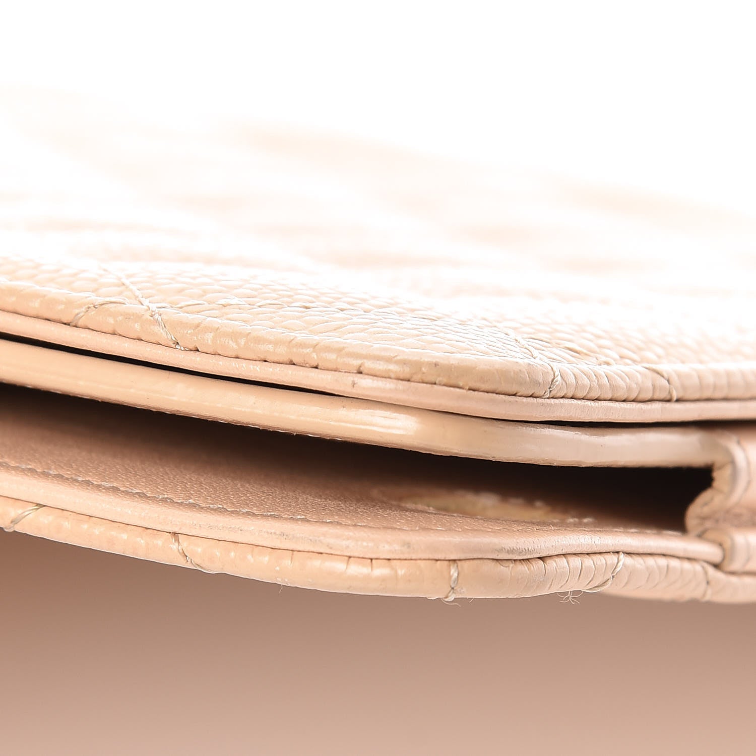 Chanel Caviar Quilted iPad Case Light Beige 12 of 13