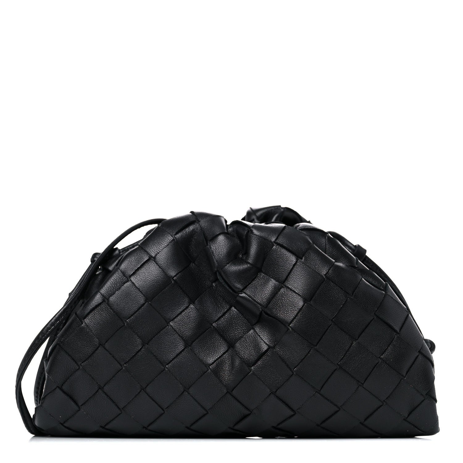Bottega Veneta Nappa Intrecciato The Mini Pouch Black 1 of 8