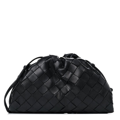 Bottega Veneta Nappa Intrecciato The Mini Pouch Black 1 of 8