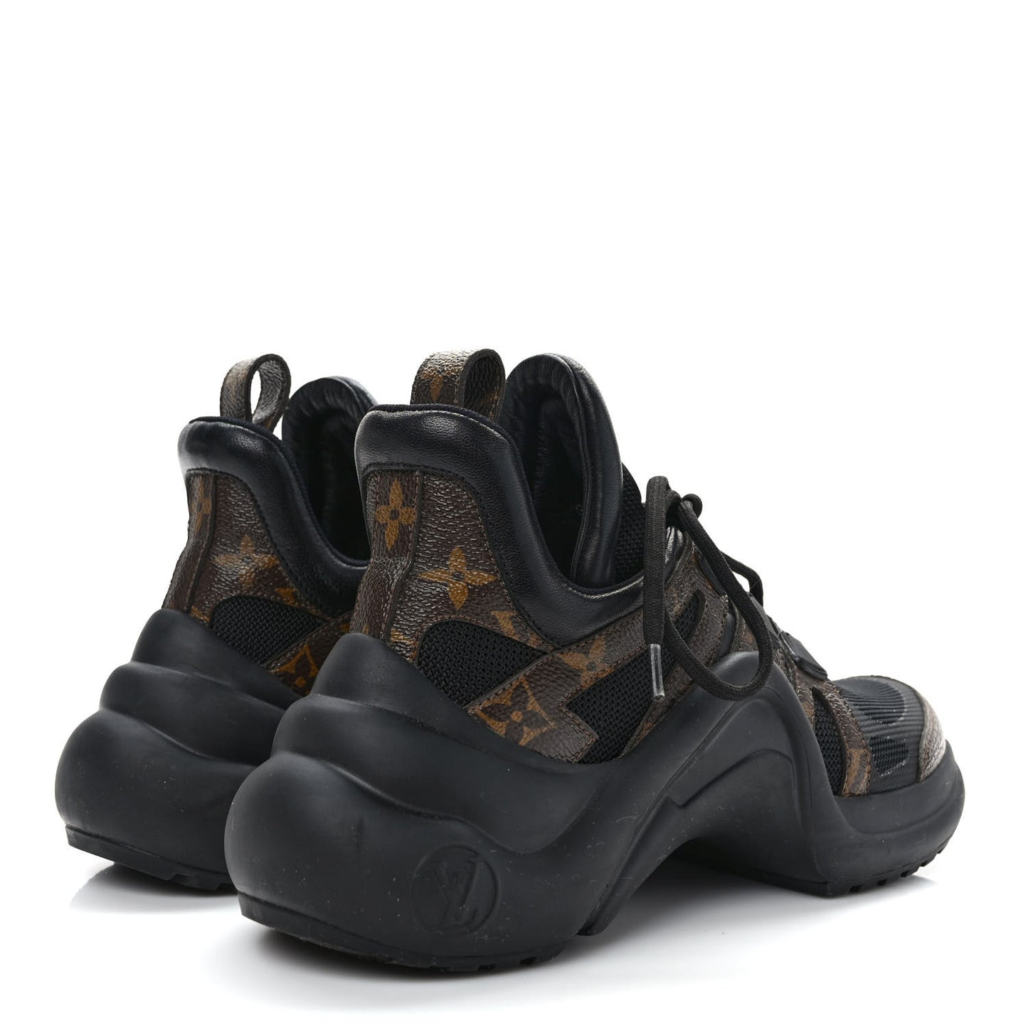Calfskin Monogram LV Archlight Sneakers 36 Black