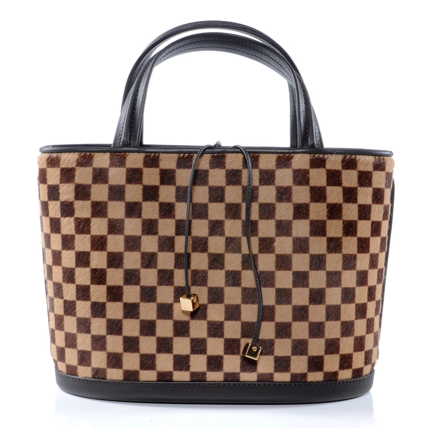 Calf Hair Damier Sauvage Impala