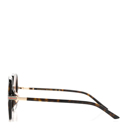 Gucci Acetate Square Frame Web Sunglasses GG1448SA Tortoise 3 of 9
