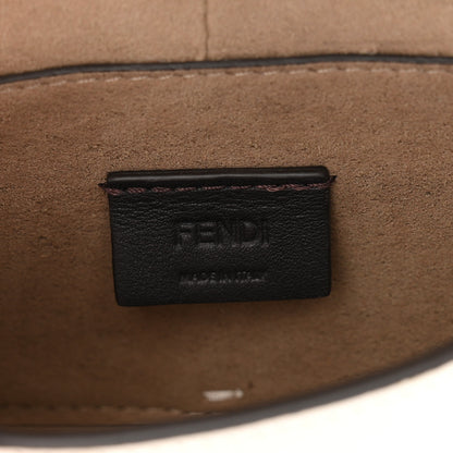 Fendi Vitello Brenta Cher Mini Fendi C'mon White Ice 6 of 10