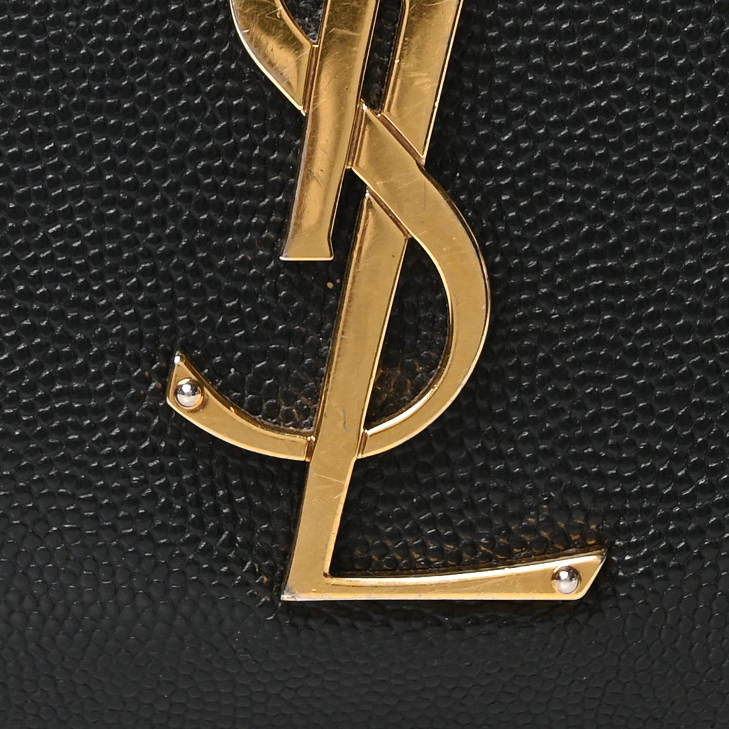 Saint Laurent Grain De Poudre Monogram Belt Bag Black 8 of 10