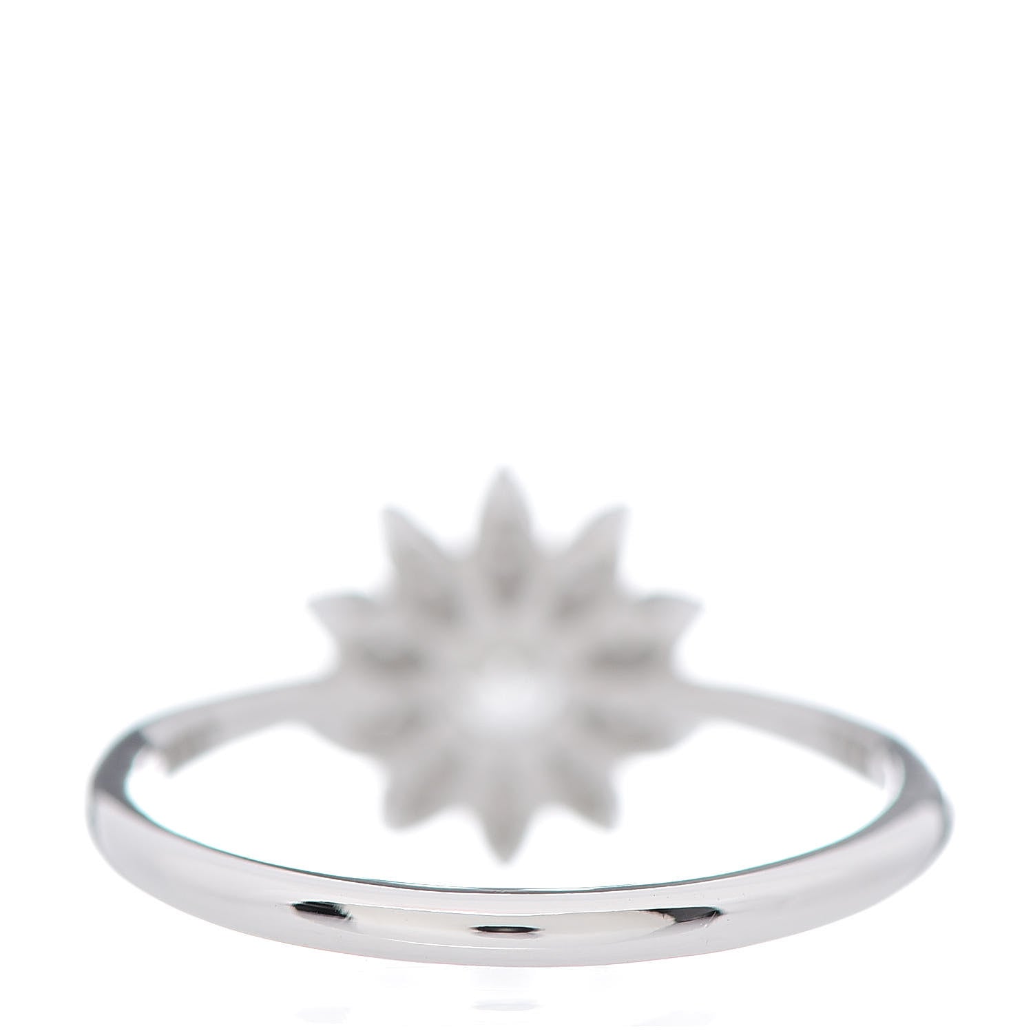 Tiffany Platinum Diamond Enchant Garden Flower Ring 48 4.5 3 of 5