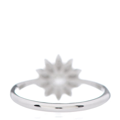 Tiffany Platinum Diamond Enchant Garden Flower Ring 48 4.5 3 of 5