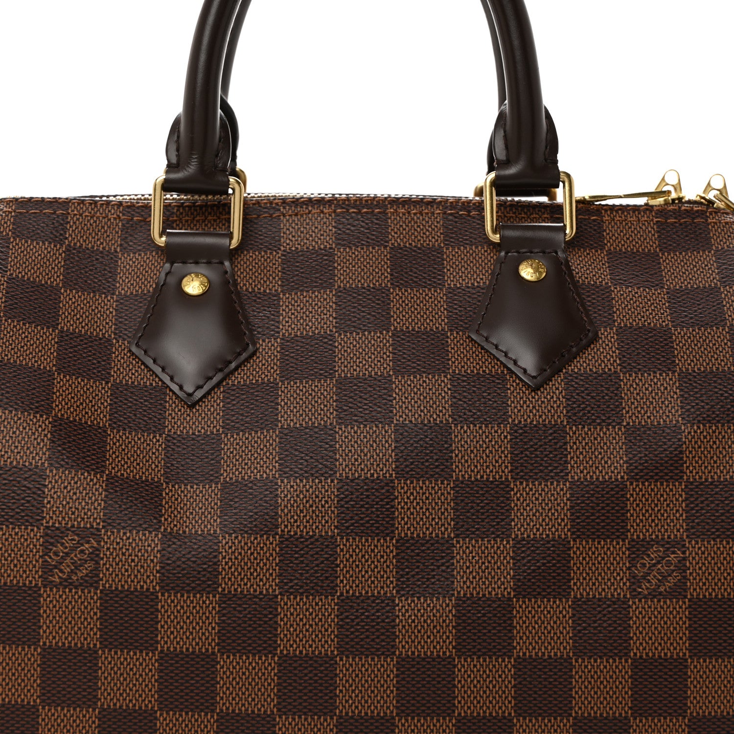 Louis Vuitton Damier Ebene Speedy Bandouliere 25 7 of 9