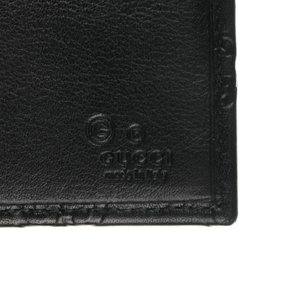 Gucci Guccissima Continental Flap Wallet Black 6 of 7