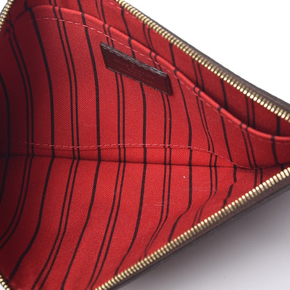 Louis Vuitton Damier Ebene Neverfull MM GM Pochette 5 of 7