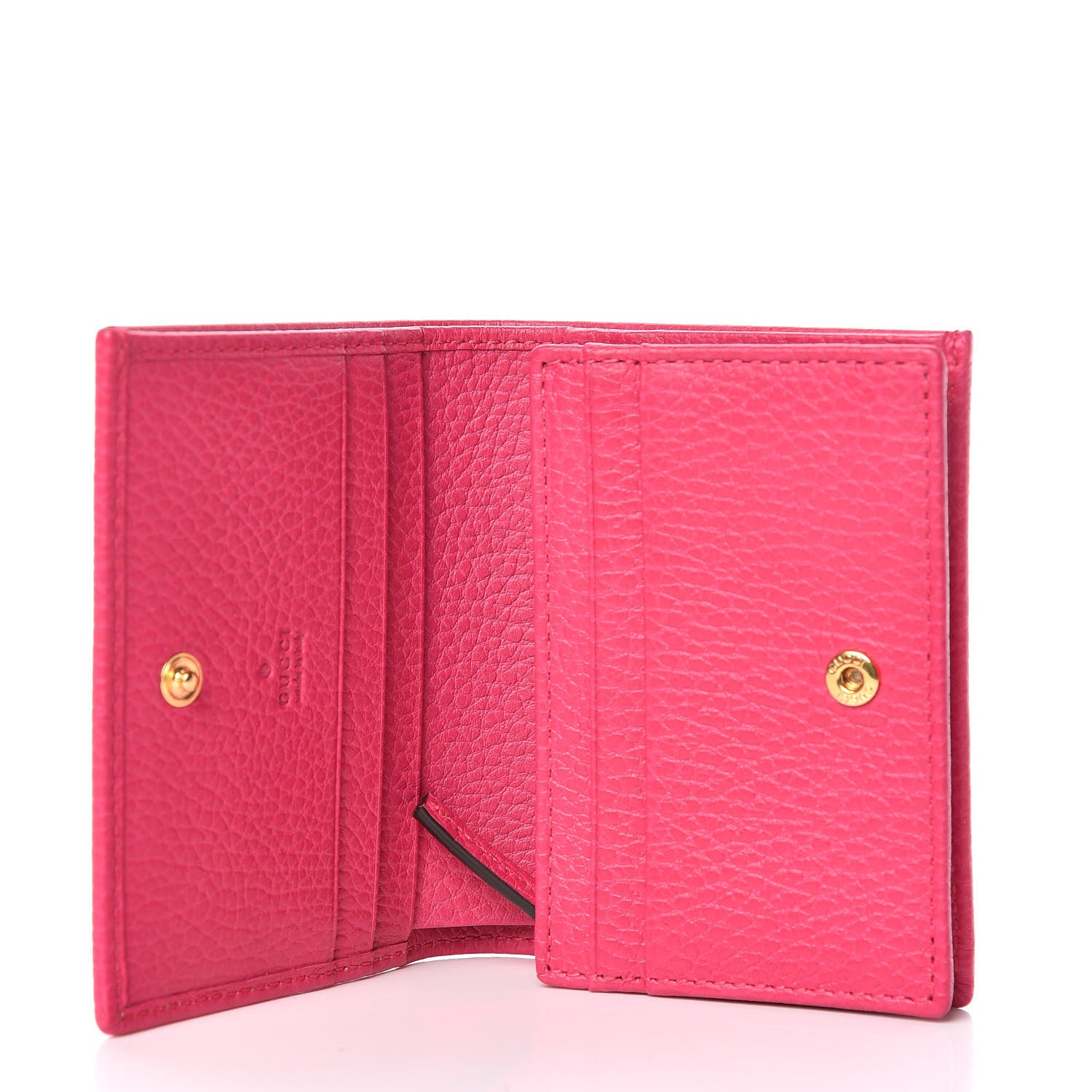 Gucci Dollar Calfskin GG Marmont Card Case Box Pink 5 of 9