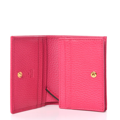 Gucci Dollar Calfskin GG Marmont Card Case Box Pink 5 of 9