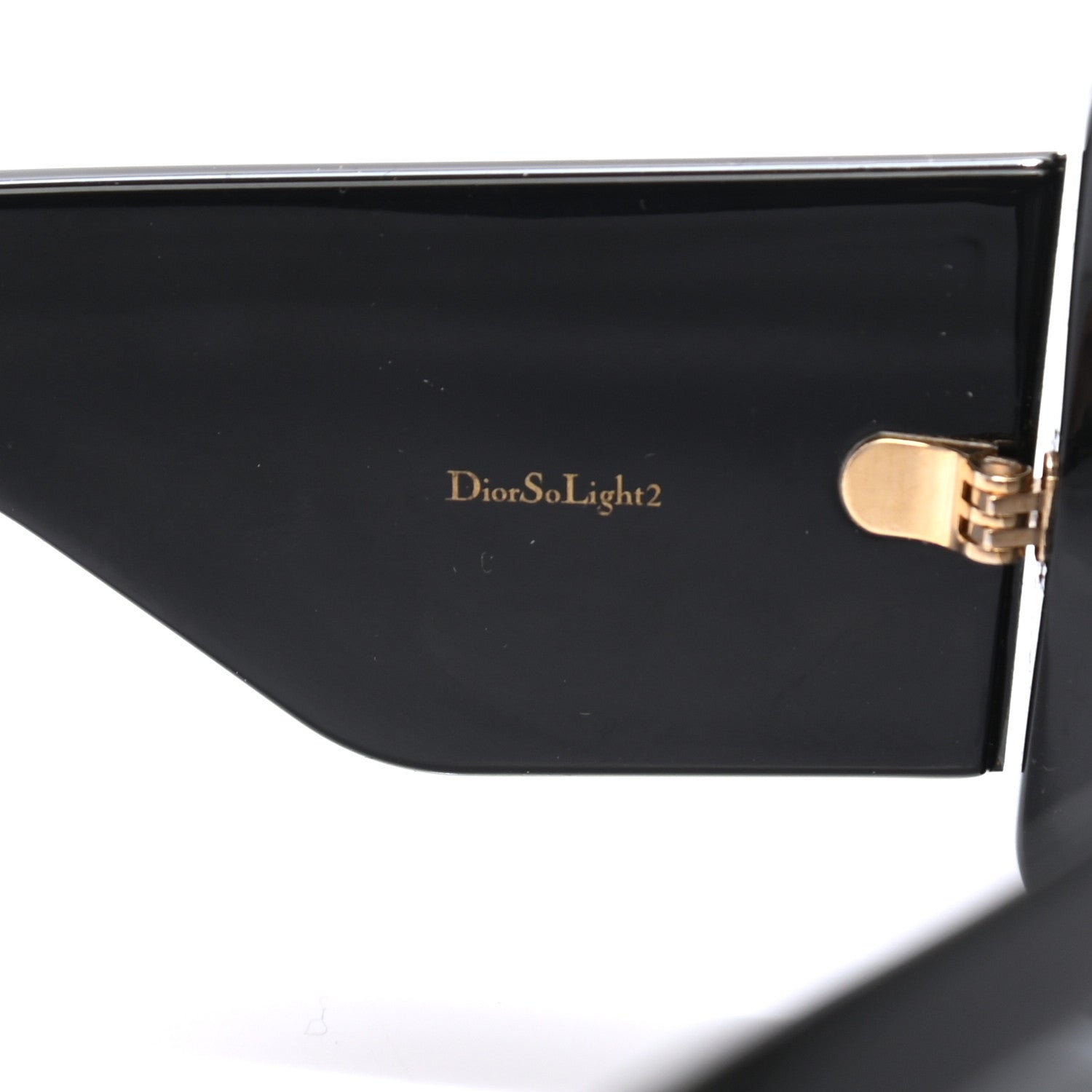 Christian Dior Acetate DiorSo Light 2 Shield Sunglasses Black 5 of 6