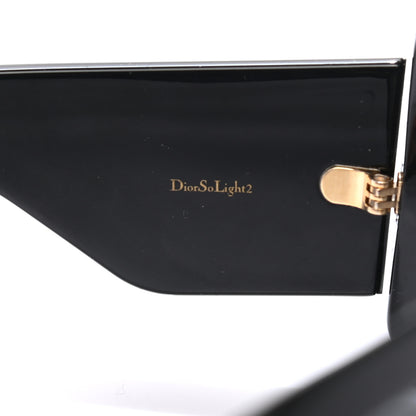 Christian Dior Acetate DiorSo Light 2 Shield Sunglasses Black 5 of 6