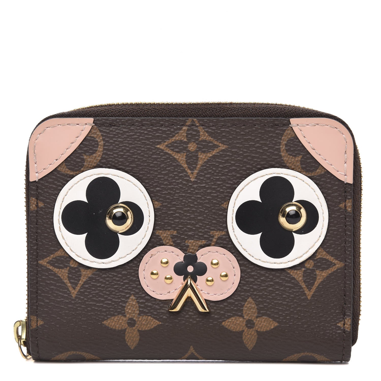 Louis Vuitton Monogram Valentine Dog Zippy Coin Purse 1 of 8