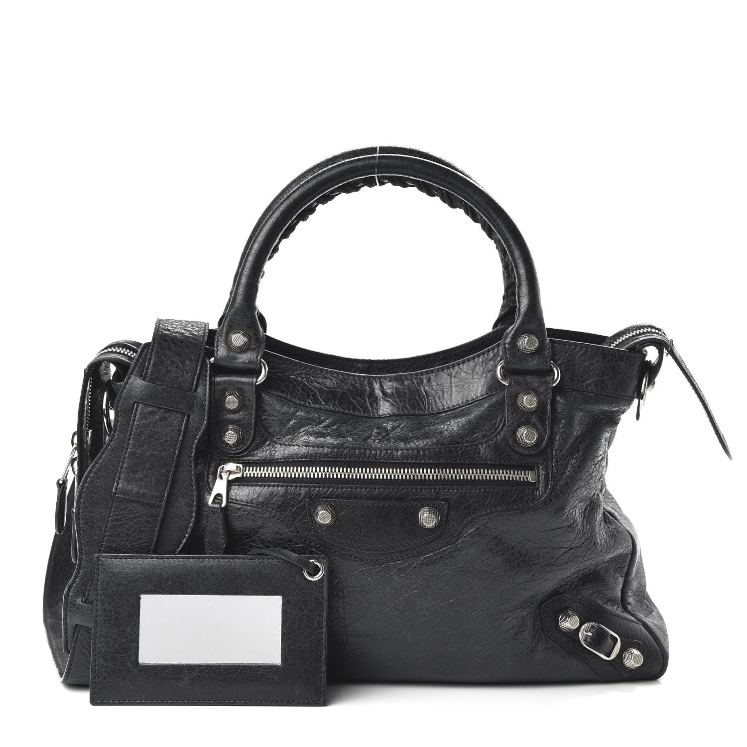 Balenciaga Agneau Giant 12 Silver Hardware Town Black 1 of 11
