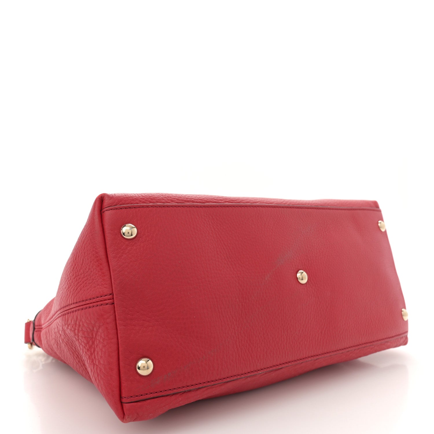 Gucci Cellarius Calfskin Small Soho Top Handle Satchel Tobasco 4 of 12