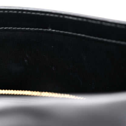Salvatore Ferragamo Calfskin Quilted Gancini Flap Bag Black 11 of 12