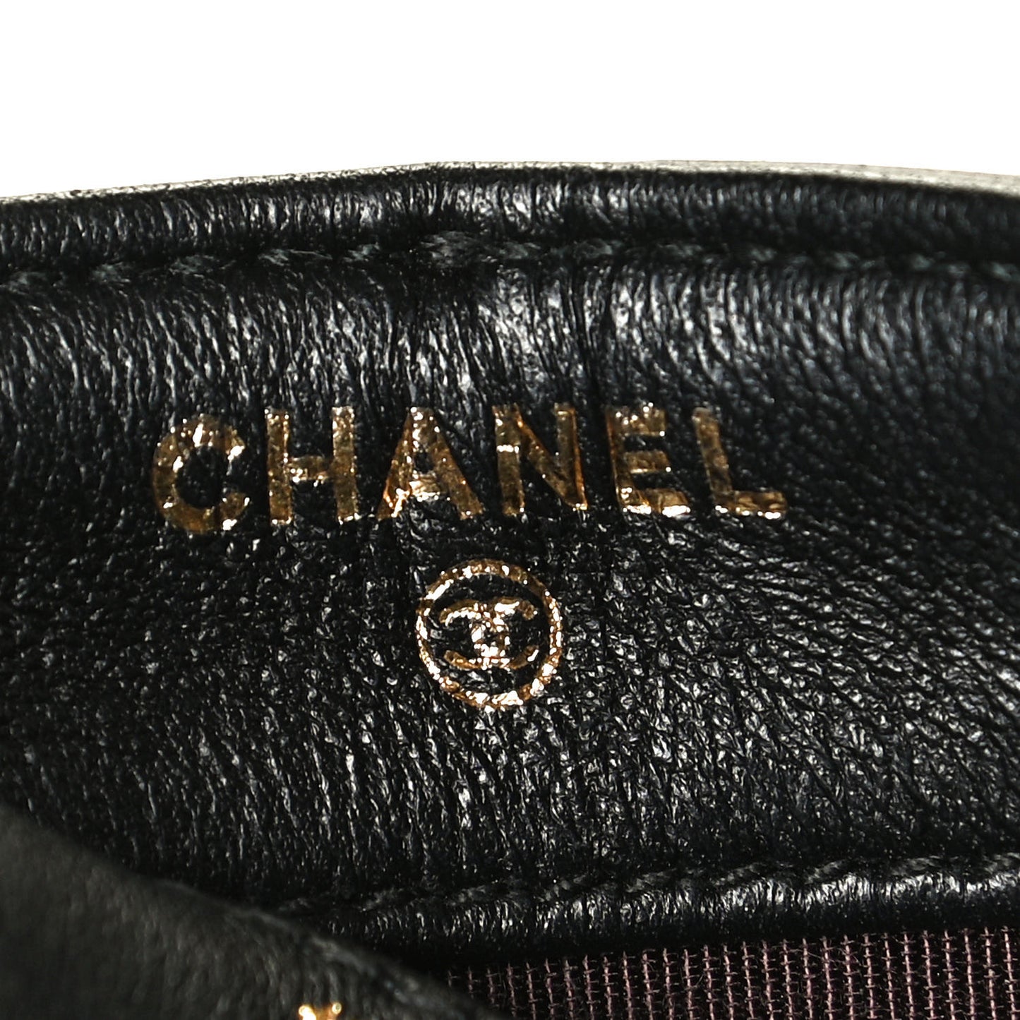 Lambskin Tech Me Out Clutch With Chain Black