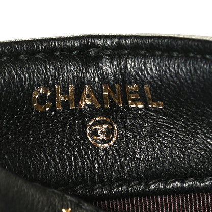 Chanel Lambskin Tech Me Out Clutch With Chain Black 6 of 9