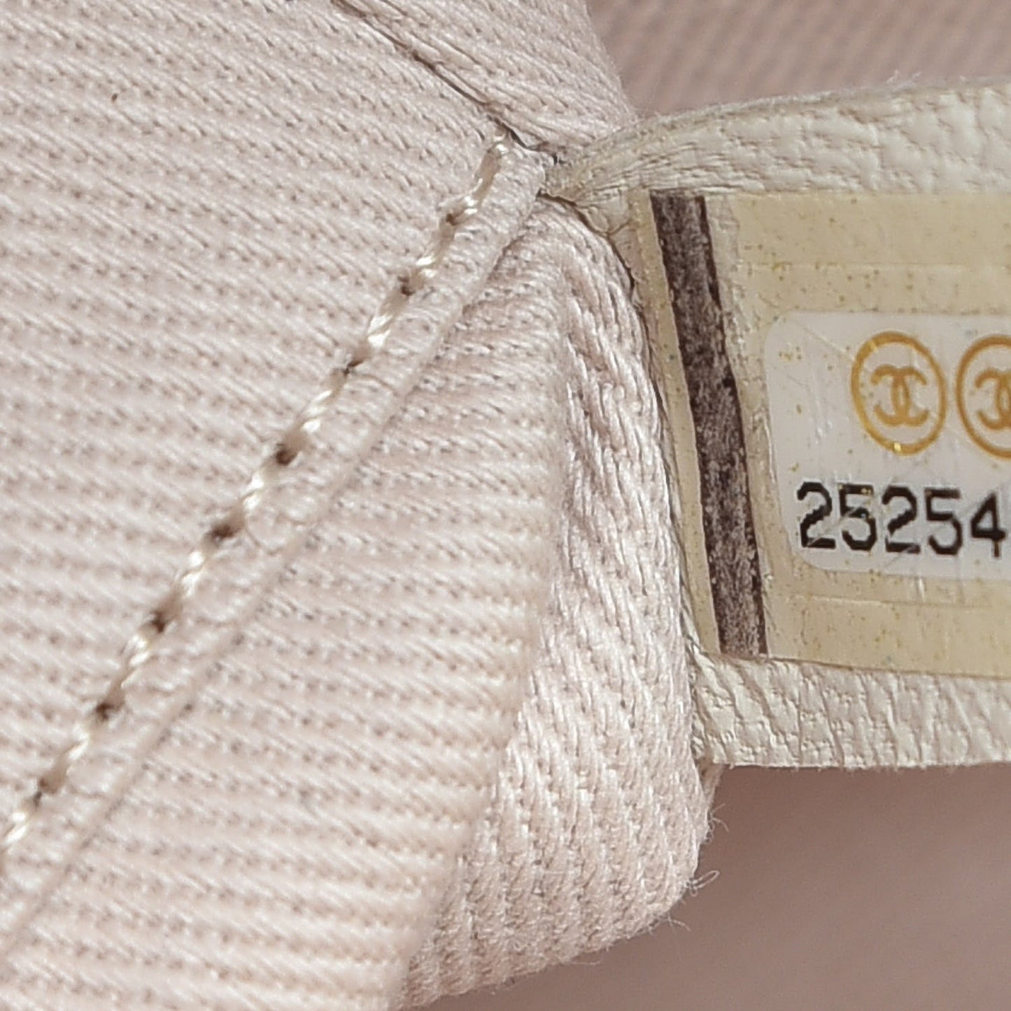 Canvas Mini Deauville Tote Ivory