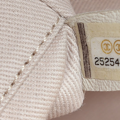 Chanel Canvas Mini Deauville Tote Ivory 7 of 10
