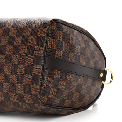 Louis Vuitton Damier Ebene Speedy Bandouliere 25 10 of 14