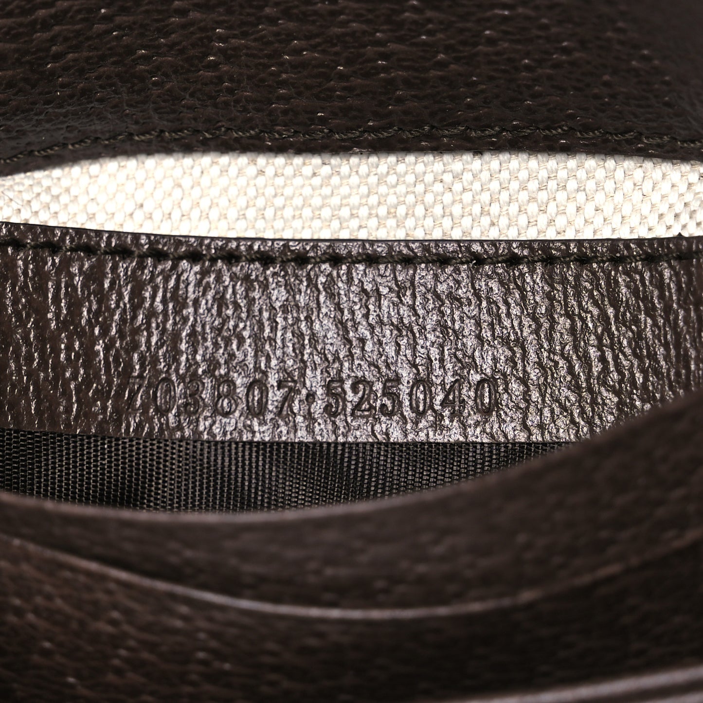 GG Supreme Monogram Textured Dollar Calfskin Blondie Belt Bag 90 36 Beige Ebony New Acero