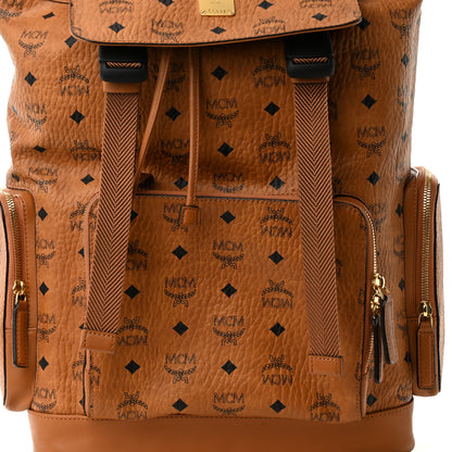 MCM Visetos Brandenburg Backpack Cognac 8 of 11