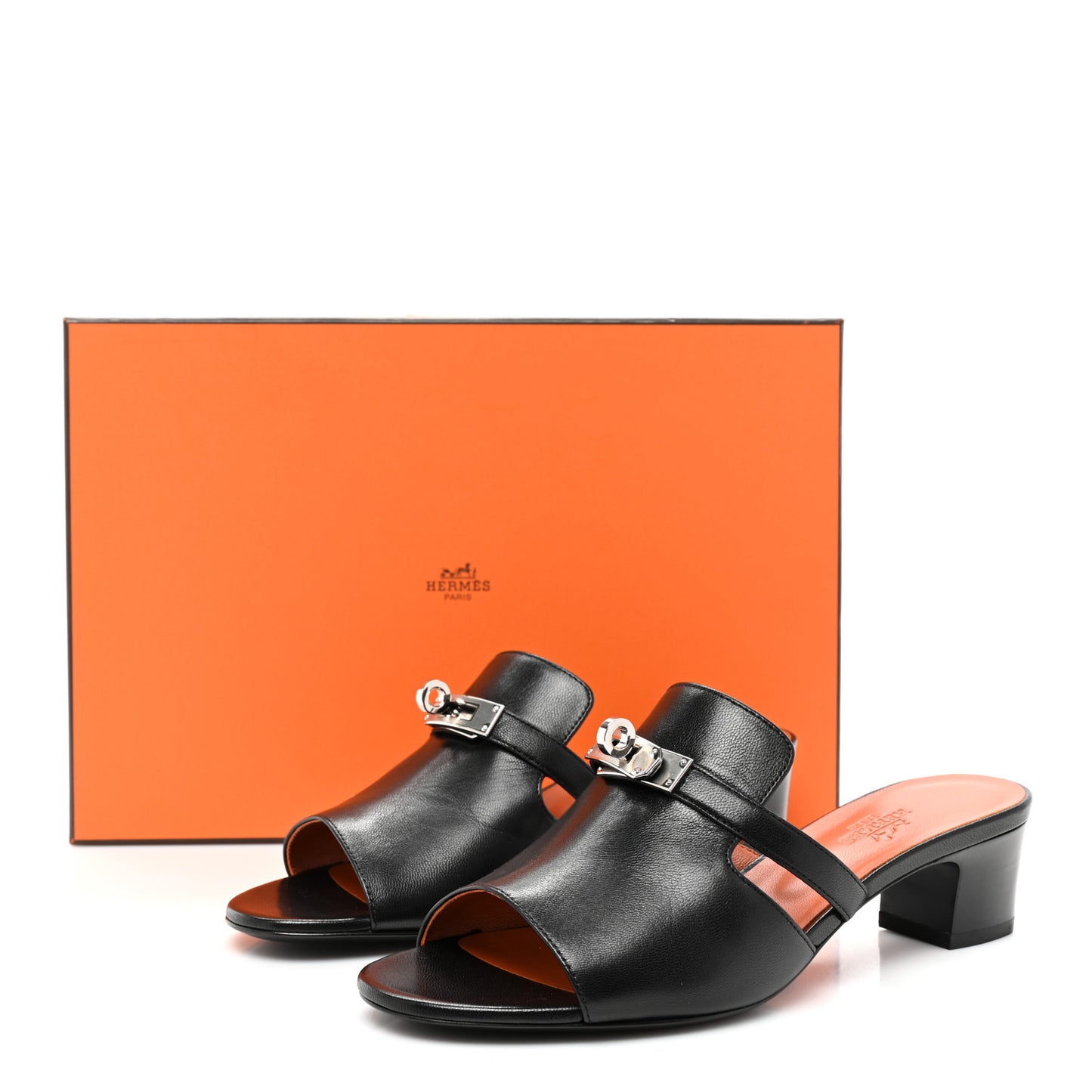 Goatskin Candy Sandals 37.5 Black