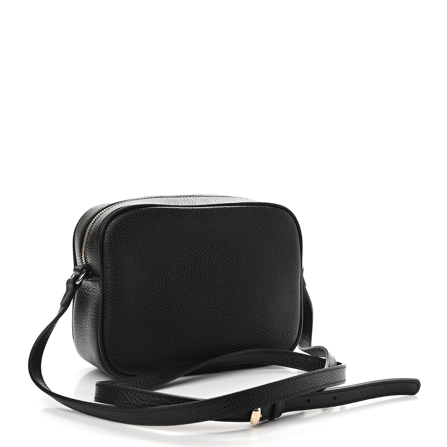 Gucci Pebbled Calfskin Small Soho Disco Bag Black 3 of 9