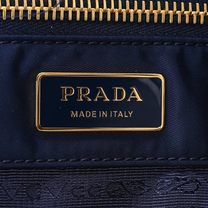 Prada Re-Nylon Triangle Large Mariner Shoulder Bag Baltico 5 of 10