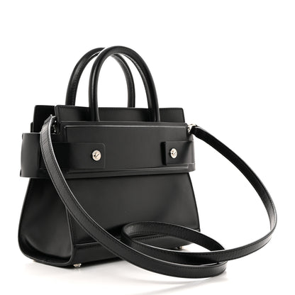 Givenchy Smooth Calfskin Mini Horizon Satchel Black 3 of 10
