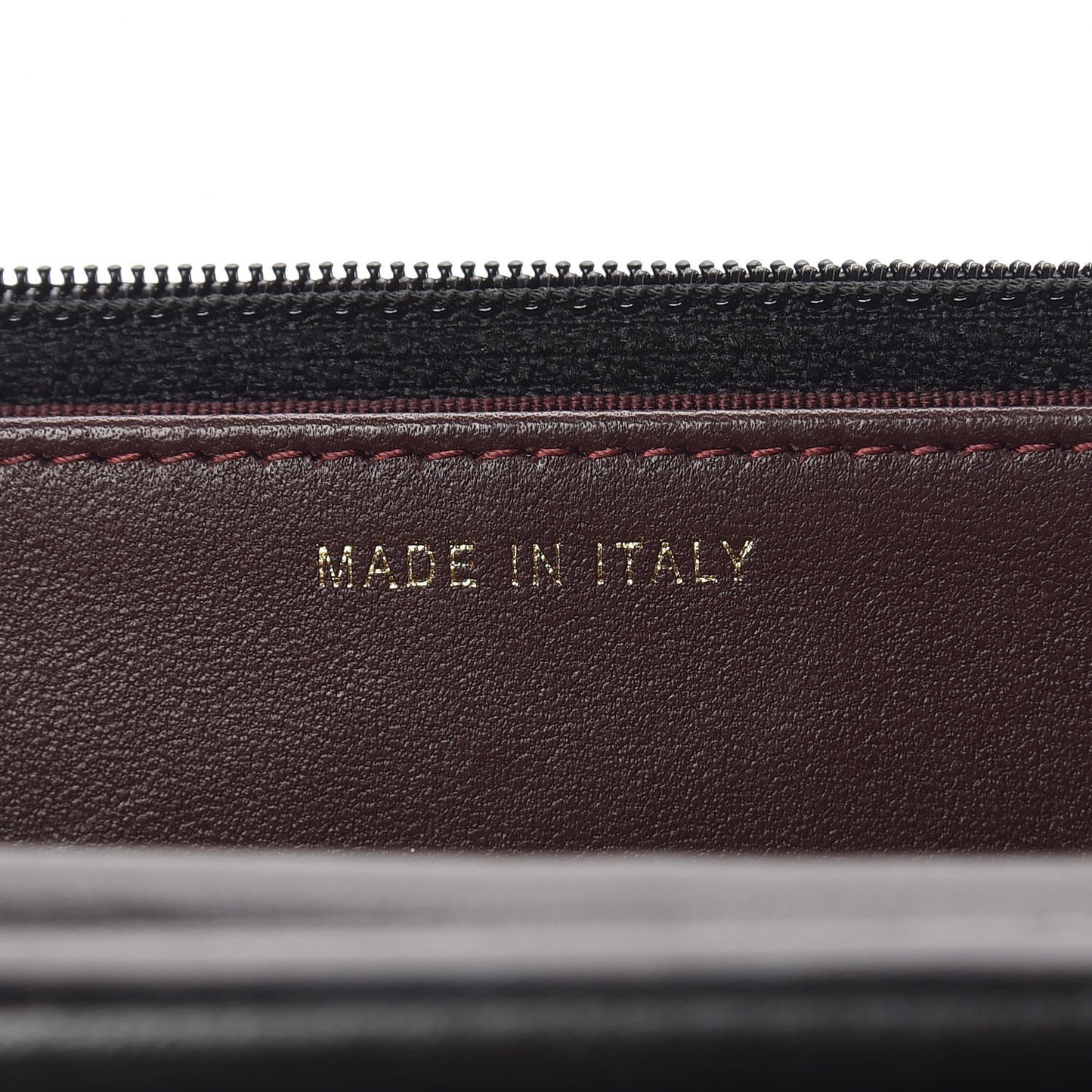 Lambskin Quilted Wallet On Chain WOC Black