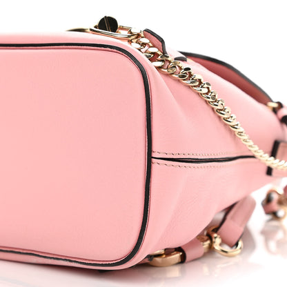 Chloe Suede Calfskin Mini Faye Backpack Ideal Blush 10 of 10